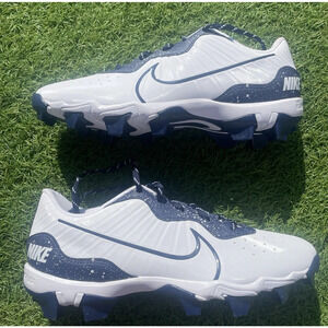 Nike Alpha Huarache 4 Keystone White Men Baseball Cleat Sz 11.5 DJ6524-108